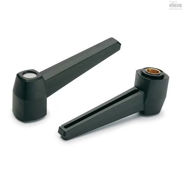 Brass boss, threaded hole, MF.40 B-M6, Elesa, Mfr#: MF-B